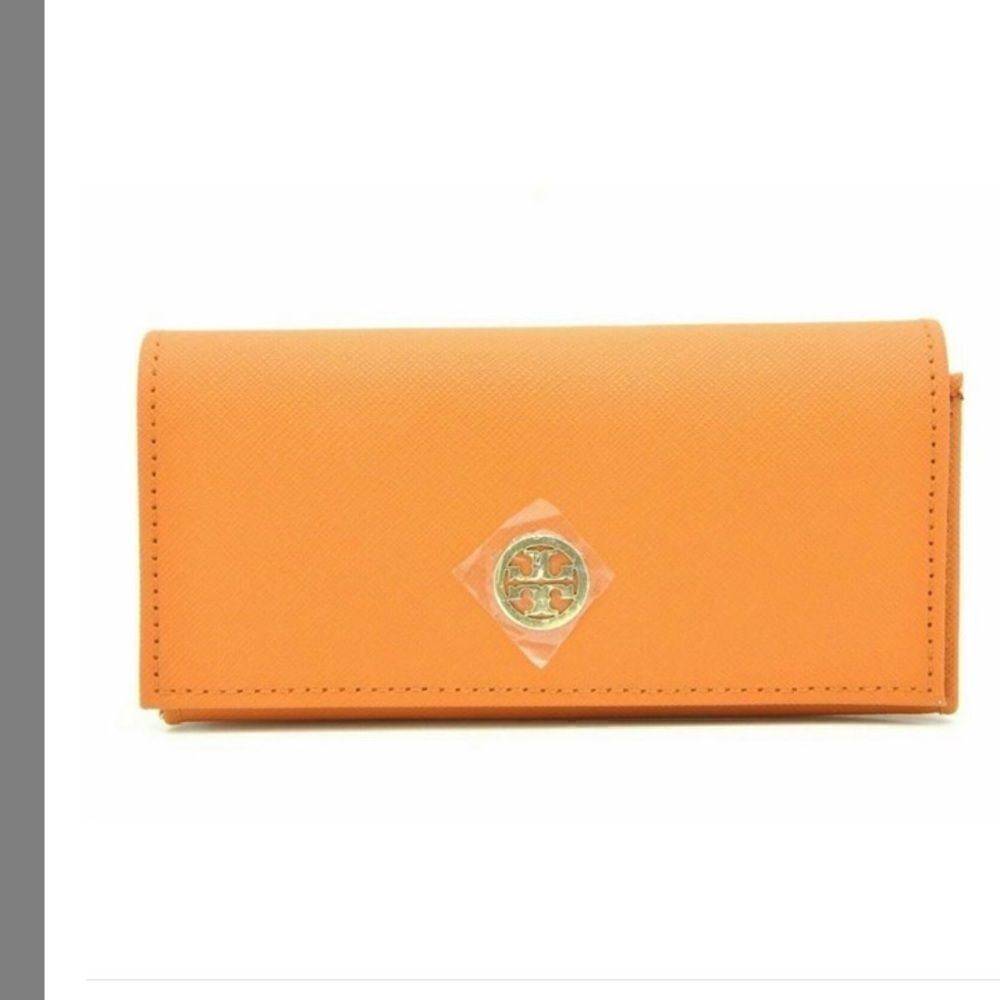 Tory Burch Orange Case Sunglasses